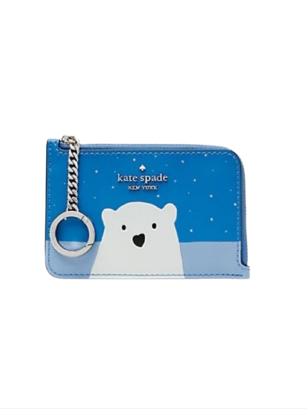 Kate Spade Artic Friends Polar Bear Card Holder